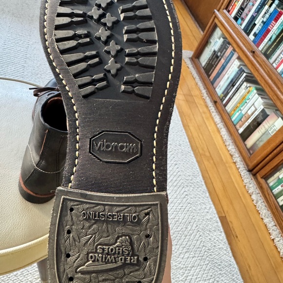 New Red Wing Men’s Blacksmith 6inch boot in Black prairie leather. Size 8.5 - Picture 13 of 15